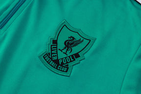 Liverpool Green Tracksuit Half-Zip 25/26