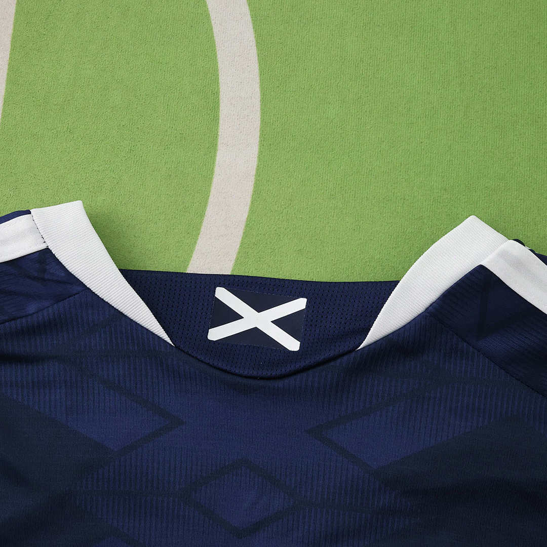Scotland Home Jersey Long Sleeve 25/26