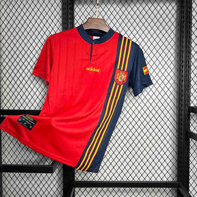 Spain Home Jersey 1996 Retro