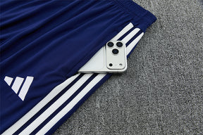 Tuta Real Madrid Bianco/Blu Half-Zip 26/27 Uomo | Tuta da Calcio