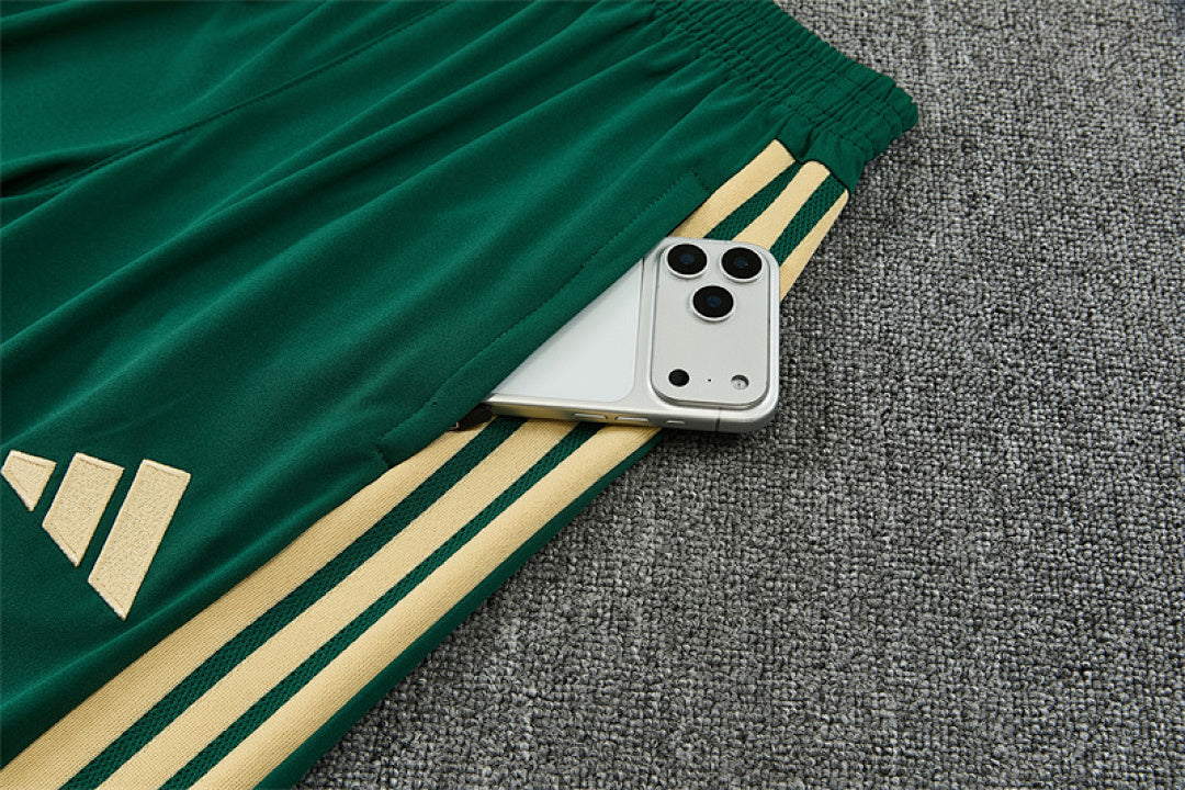 Tuta Real Madrid Verde Half-Zip 26/27 Uomo | Tuta da Calcio