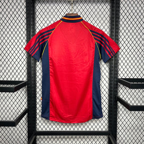 Spain Home Jersey 1998 Retro