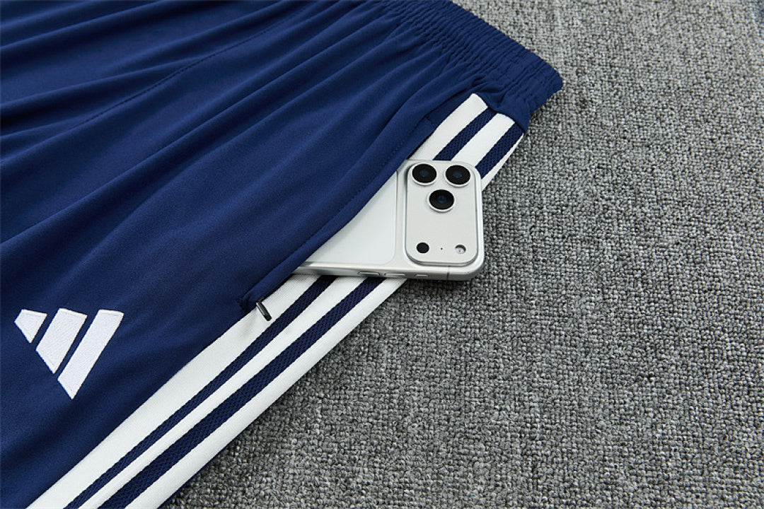 Tuta Real Madrid Blu Half-Zip 26/27 Uomo | Tuta da Calcio