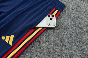 Tuta Spagna Bianco/Blu Half-Zip 2026 Uomo | Tuta da Calcio