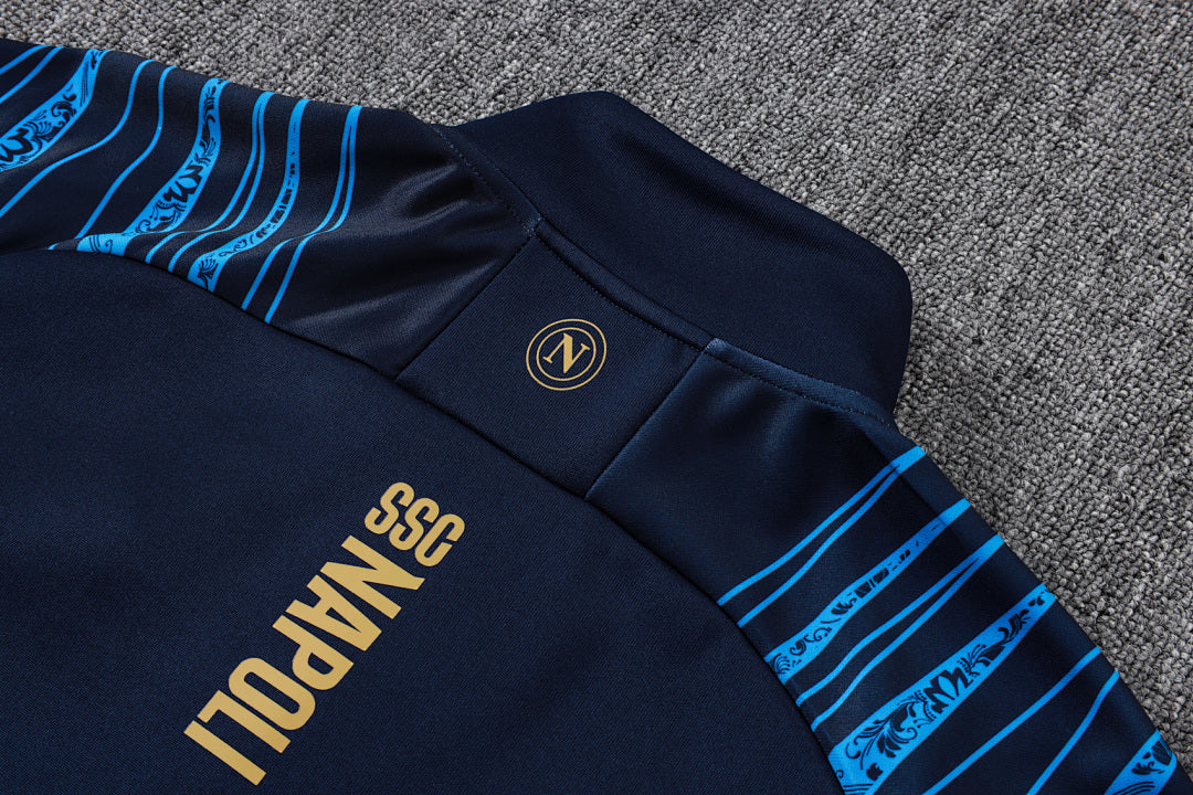 Napoli Dark Blue Tracksuit Full-Zip 25/26