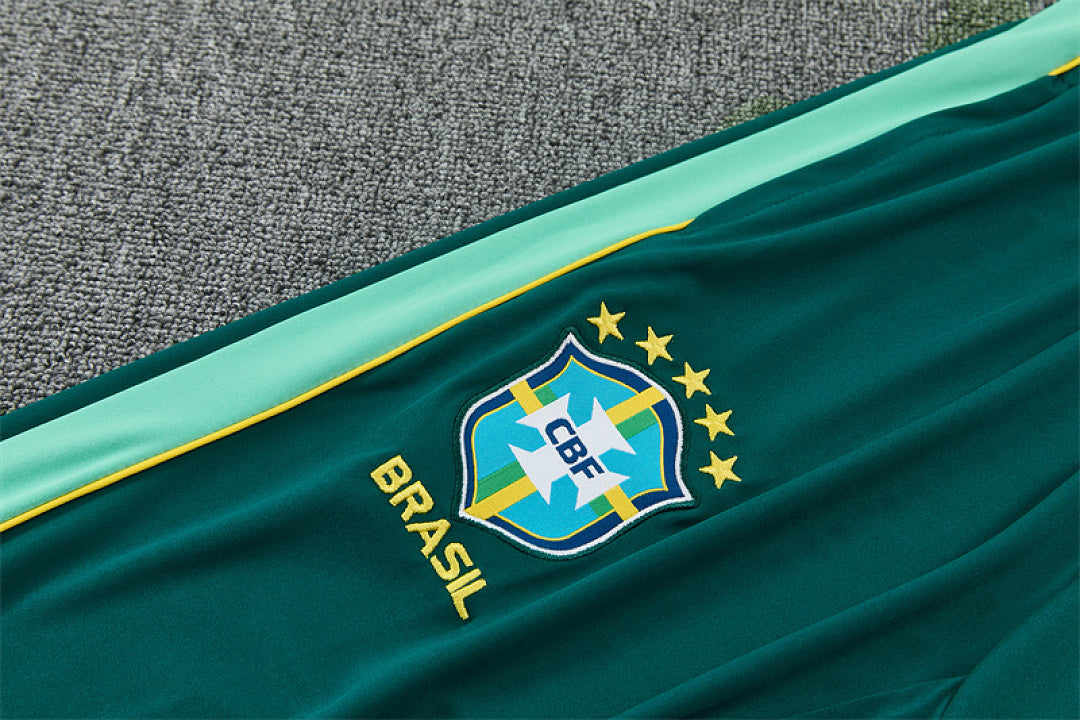 Tuta Brasile Blu/Verde Scuro 2026 Uomo | Tuta da Calcio