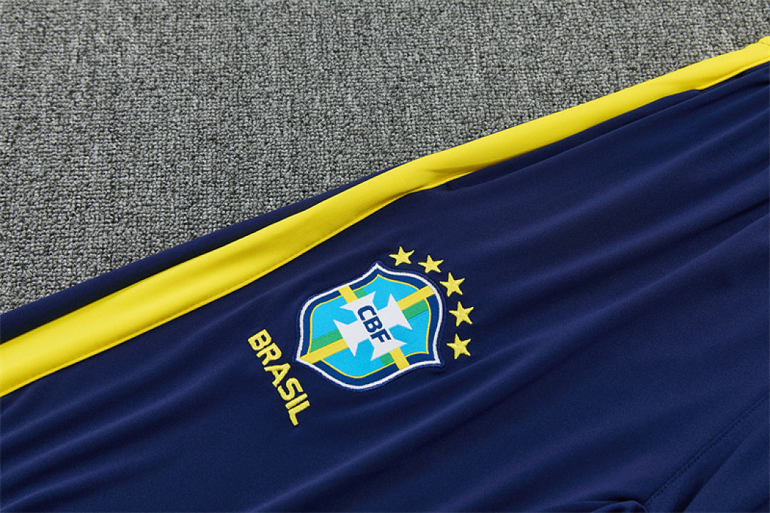 Tuta Brasile Blu Scuro 2026 Uomo | Tuta da Calcio