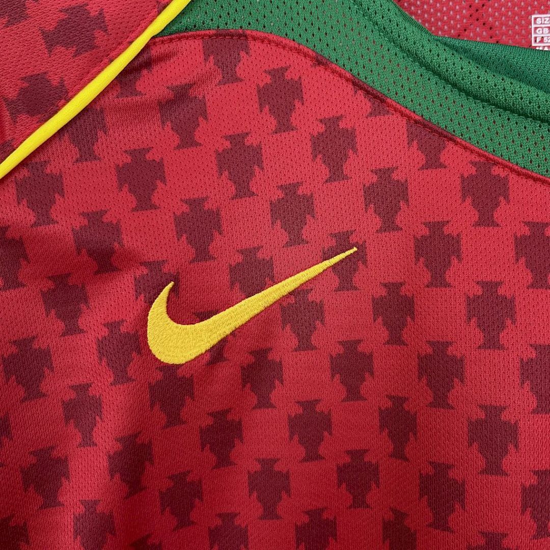 Portugal Home Jersey 2004 Retro