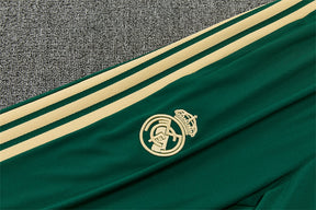 Tuta Real Madrid Verde Half-Zip 26/27 Uomo | Tuta da Calcio