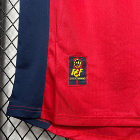 Spain Home Jersey 1998 Retro