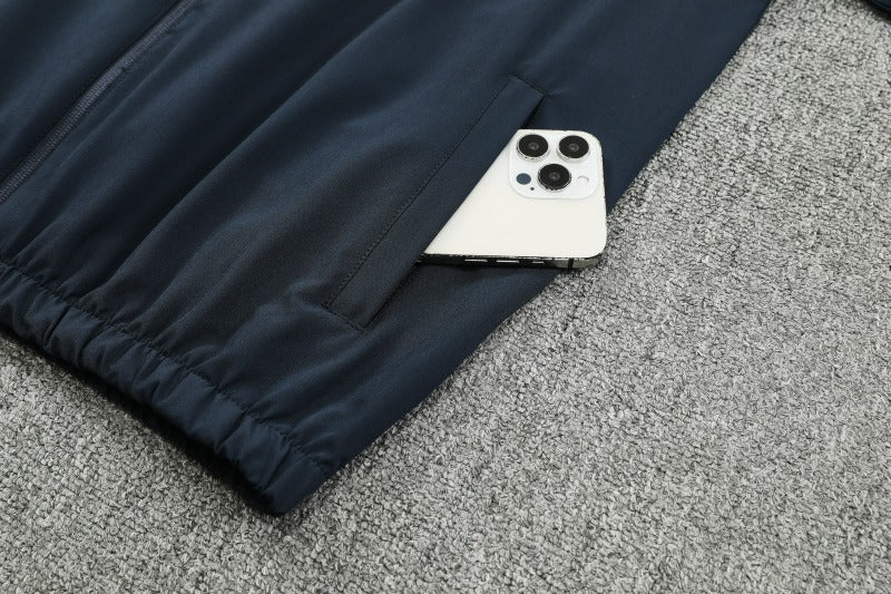 Barcelona Tech Fleece Hoodie Black