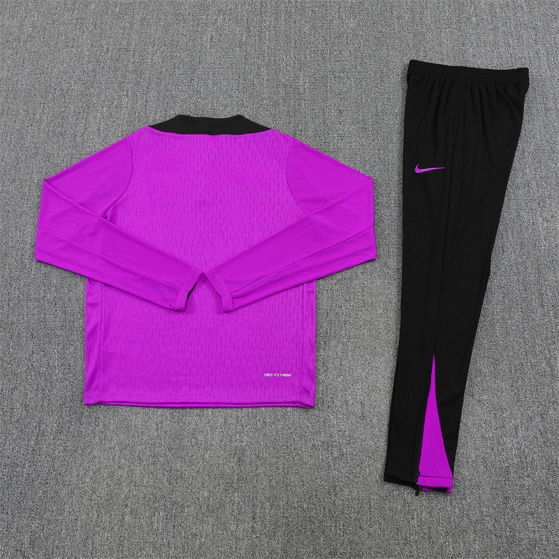 Tracksuit England Purple/Black Training 25/26