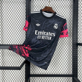Real Madrid Dragon Black Concept Jersey