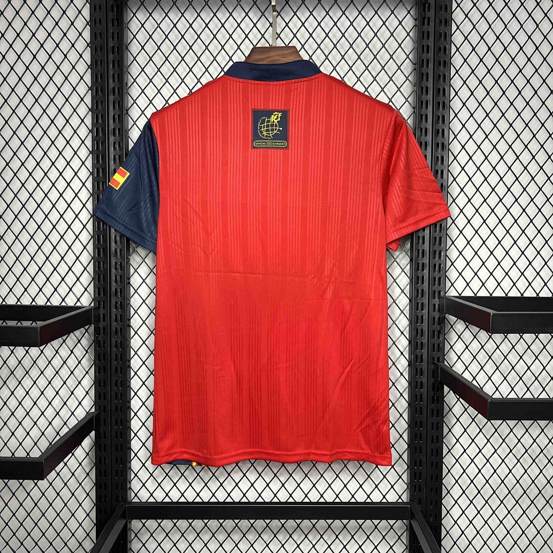 Spain Home Jersey 1996 Retro