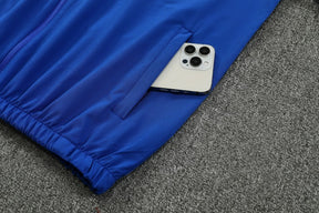 Barcelona Tech Fleece Hoodie Blue