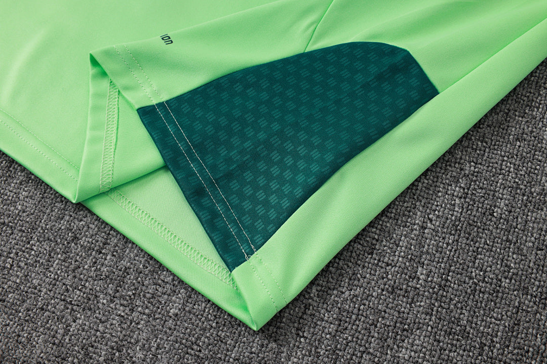 Tuta Messico Verde Half-Zip Uomo 2026 | Tuta da Calcio