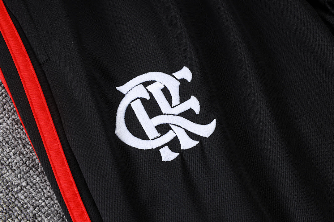 Flamengo Red/Black Tracksuit Half-Zip 25/26