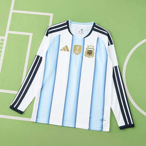 Argentina Home Jersey Long Sleeve 25/26