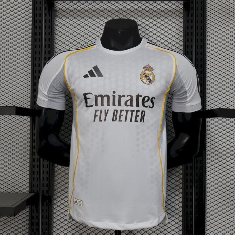 Real Madrid Home 25/26 Jersey Player