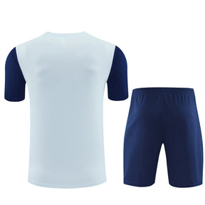 Inter Milan White/Blue Training Shirt + Shorts Kit 25/26