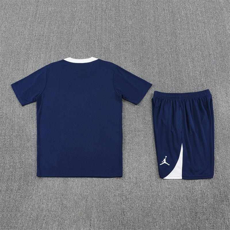 Kit Shirt + Shorts Paris Training Blue 25/26