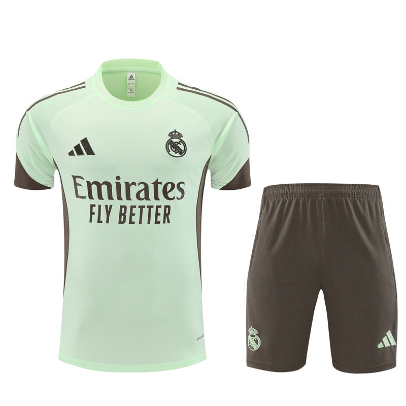 Kit Shirt + Shorts Real Madrid Green/Gray Training 25/26
