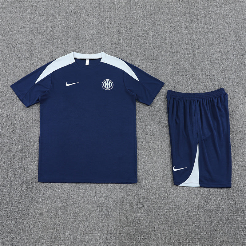 Inter Milan Blue Training Shirt + Shorts Kit 25/26