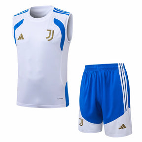 Completino Canottiera 26/27 Uomo Bianco Blu | Kit Allenamento