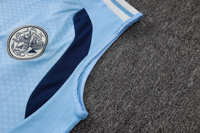 Completino Canottiera Ajax 26/27 Uomo Azzurro | Kit Allenamento