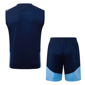 Completino Canottiera Ajax 26/27 Uomo Blu Navy | Kit Allenamento