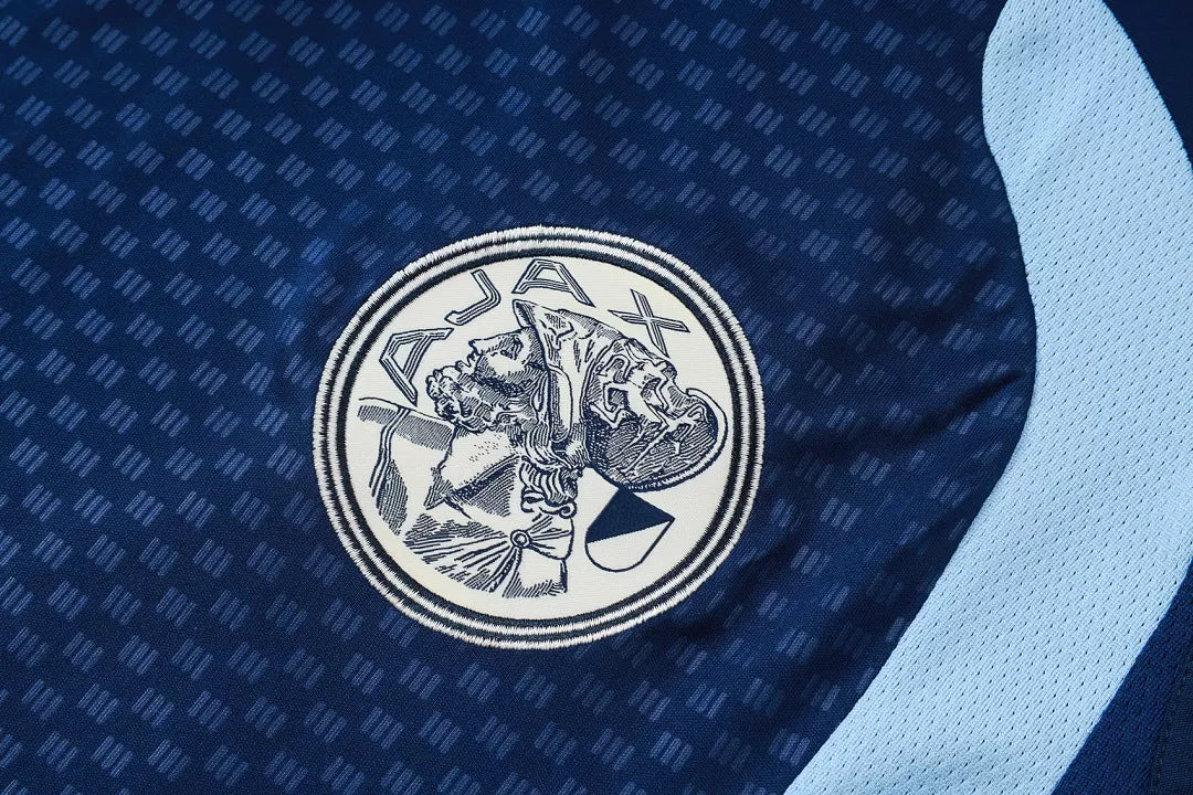 Completino Canottiera Ajax 26/27 Uomo Blu Navy | Kit Allenamento