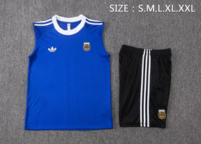 Completino Canottiera Argentina 26/27 Uomo Blu | Kit Allenamento