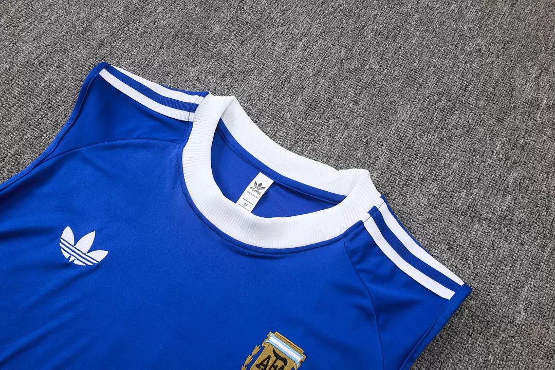 Completino Canottiera Argentina 26/27 Uomo Blu | Kit Allenamento