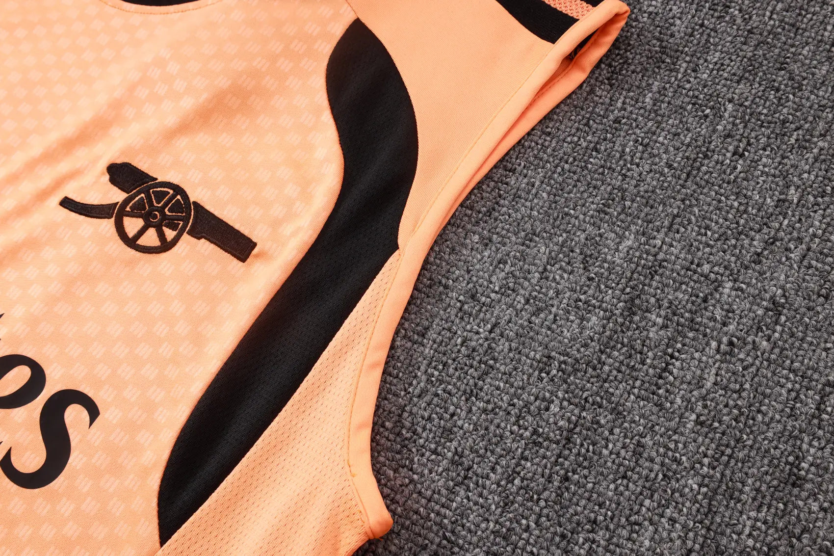 Completino Canottiera Arsenal 26/27 Uomo Arancione | Kit Allenamento