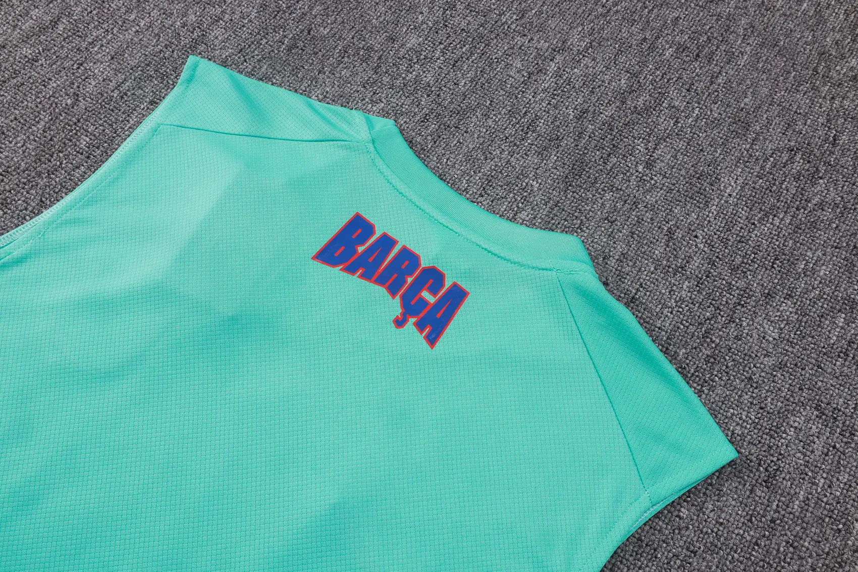 Completino Canottiera Barcelona 26/27 Uomo Azzurro | Kit Allenamento