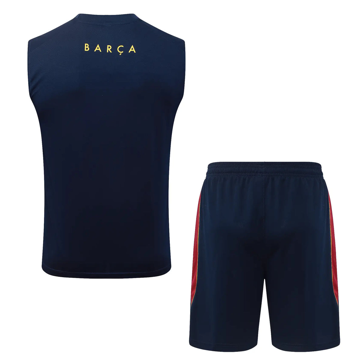 Completino Canottiera Barcelona 26/27 Uomo Blu Navy | Kit Allenamento