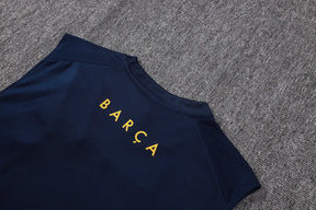 Completino Canottiera Barcelona 26/27 Uomo Blu Navy | Kit Allenamento