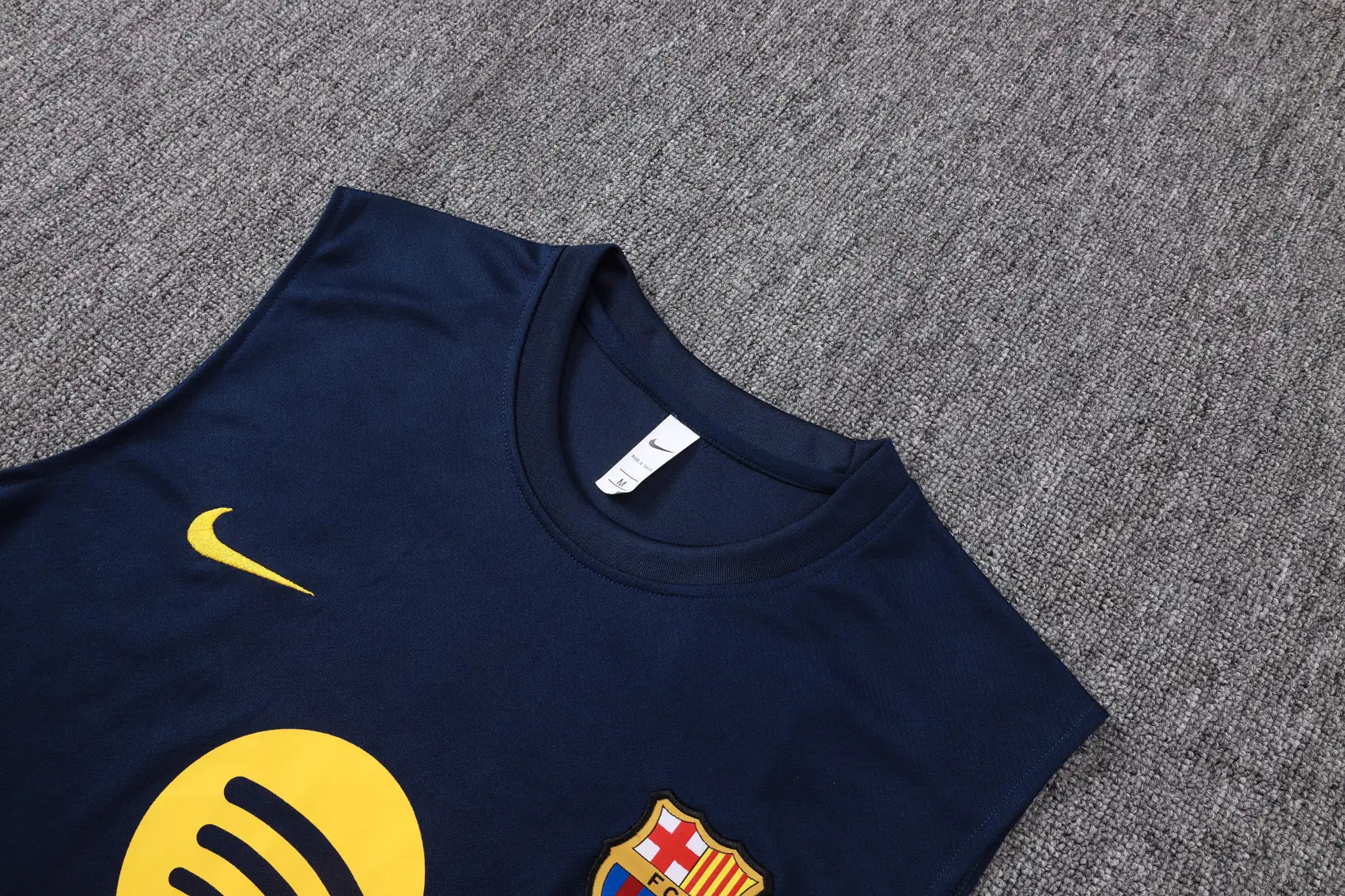 Completino Canottiera Barcelona 26/27 Uomo Blu Navy | Kit Allenamento