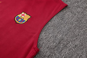 Completino Canottiera Barcelona 26/27 Uomo Bordeaux | Kit Allenamento