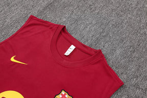 Completino Canottiera Barcelona 26/27 Uomo Bordeaux | Kit Allenamento