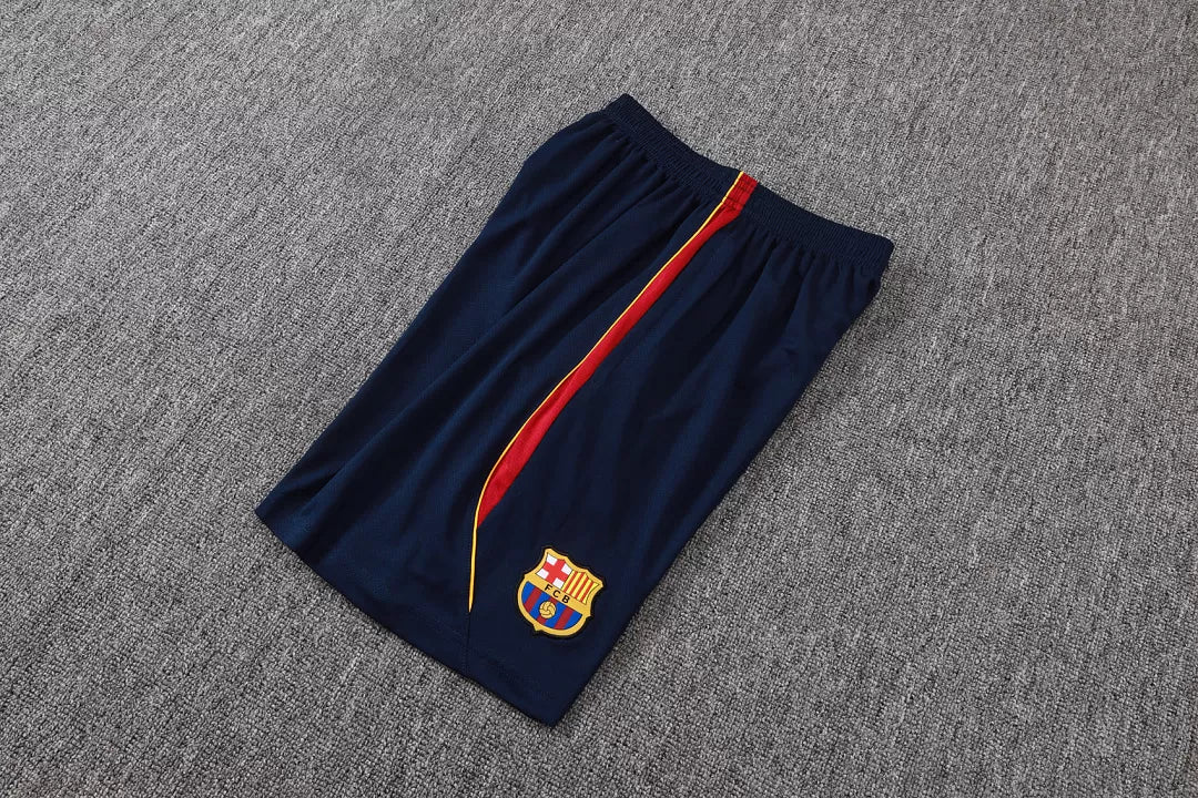 Completino Canottiera Barcelona 26/27 Uomo Rosso/Blu/Nero a Scacchi | Kit Allenamento
