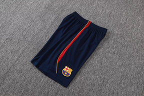 Completino Canottiera Barcelona 26/27 Uomo Rosso/Blu/Nero a Scacchi | Kit Allenamento