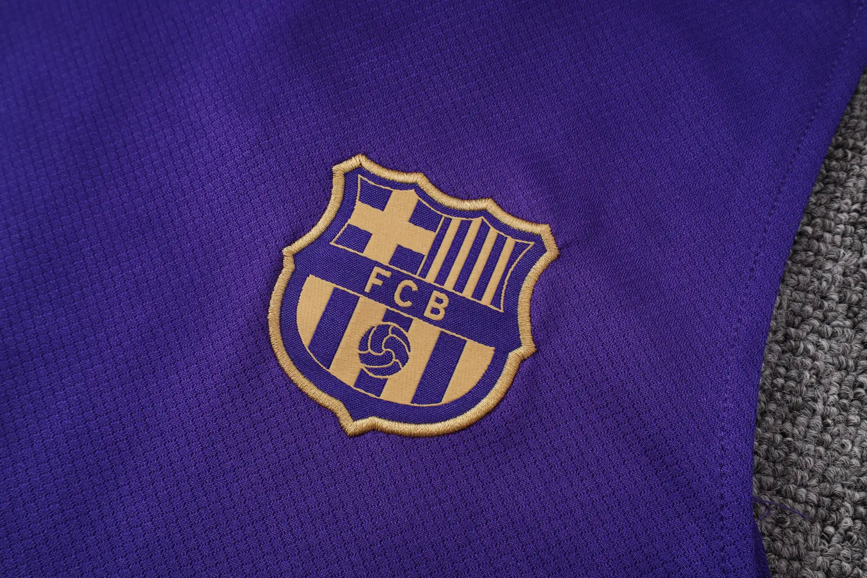 Completino Canottiera Barcelona 26/27 Uomo Viola | Kit Allenamento