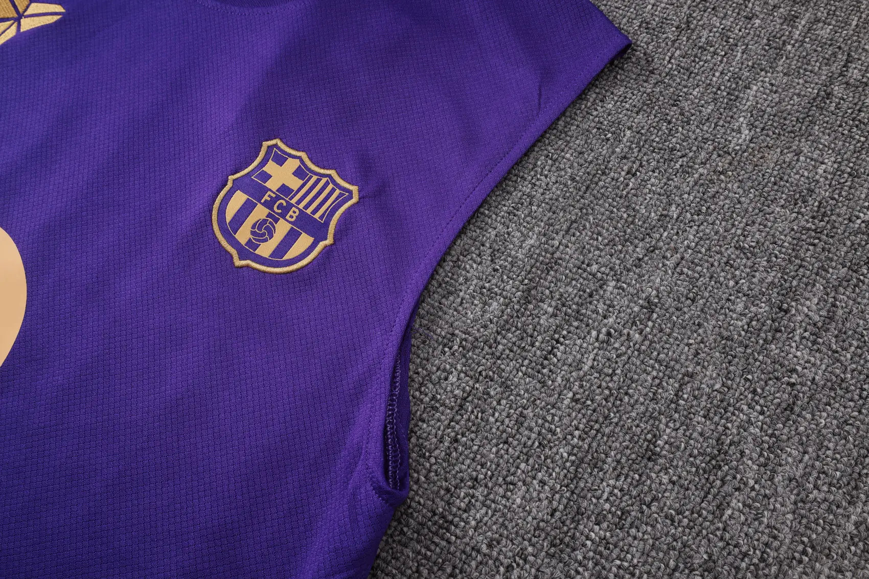 Completino Canottiera Barcelona 26/27 Uomo Viola | Kit Allenamento