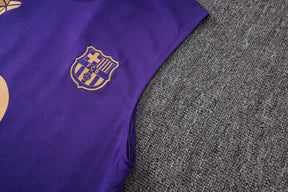 Completino Canottiera Barcelona 26/27 Uomo Viola | Kit Allenamento