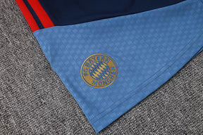 Completino Canottiera Bayern Munich 26/27 Uomo Blu Navy | Kit Allenamento