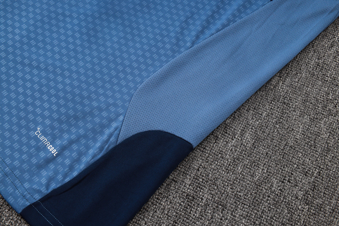 Completino Canottiera Bayern Munich 26/27 Uomo Blu Navy | Kit Allenamento