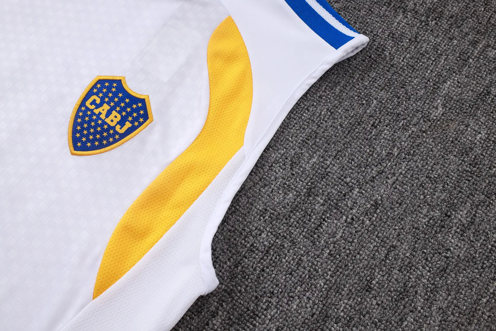 Completino Canottiera Boca Juniors 26/27 Uomo Bianco | Kit Allenamento