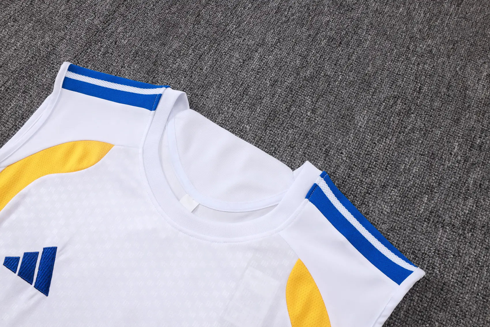 Completino Canottiera Boca Juniors 26/27 Uomo Bianco | Kit Allenamento