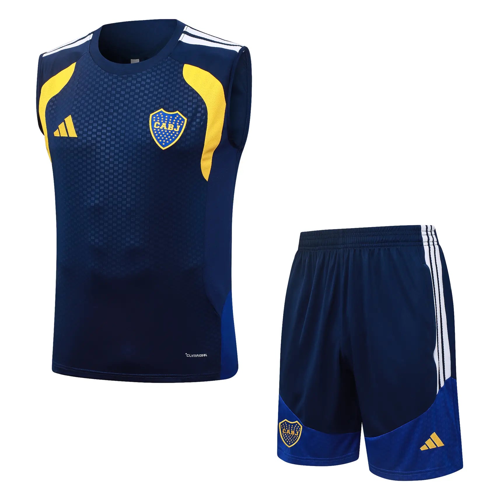 Completino Canottiera Boca Juniors 26/27 Uomo Blu Navy | Kit Allenamento